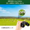 Компактный бинокль FOCUHUNTER 10x25 с чехлом и фокусировкой, призмой BAK9, для взрослых и детей, с колесиком, многослойное покрытие, водонепроницаемый,