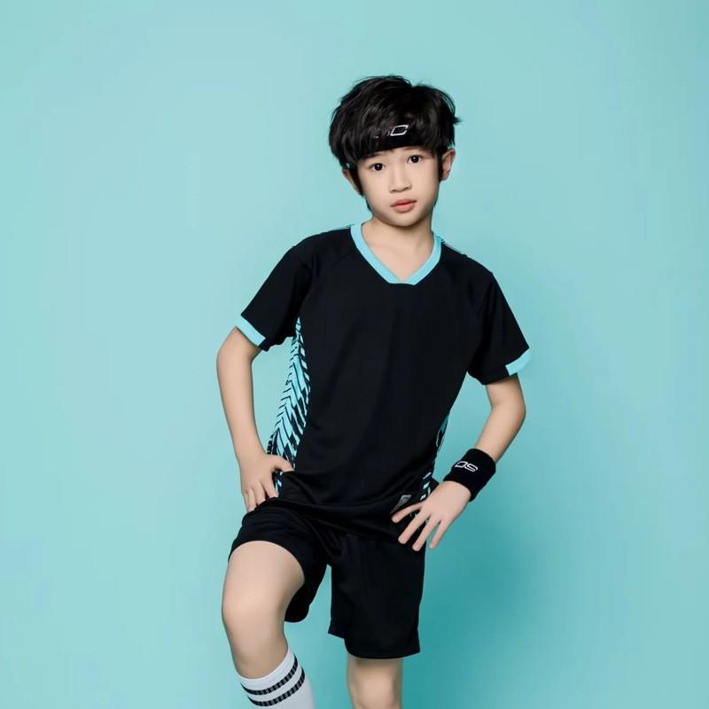 Unisex Youth Adult Sports Training Set Quick Dry Breathable Milk Silk Jersey Badminton Football Volleyball