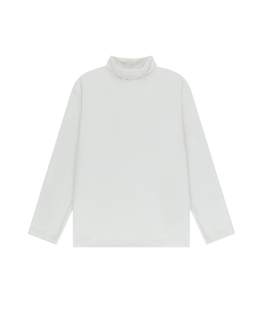 ENDOOR Turtleneck Long Sleeve T-Shirt (Ivory)