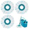 Microfiber Replacement Head Hands-free Rotating Mop Cloth for Leifheit Heads Clean Disc Mop Micro Cleaner Pad Replaceable Mop