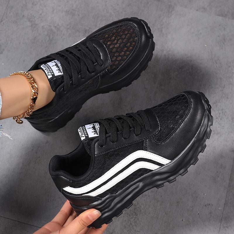TUINANLE Женская обувь Летняя обувь с отверстиями Сетчатая дышащая легкая нескользящая спортивная обувь