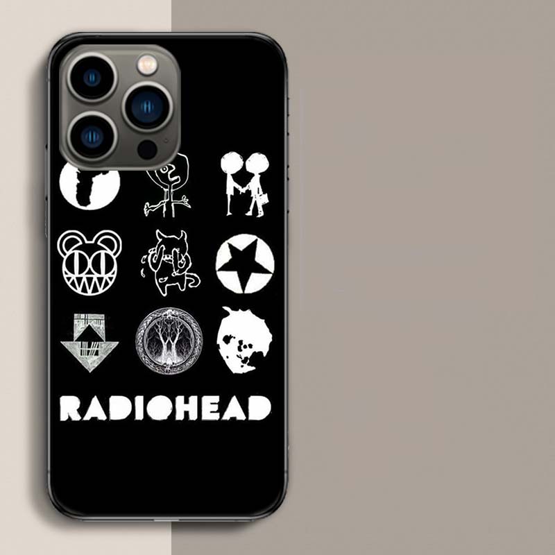 Чехол для телефона R-Radiohead Для iPhone 17 Air 15 Pro 14 Plus 16 Pro Max 17E 16E 12 13 Mini 11 Чехол Милый Fundas