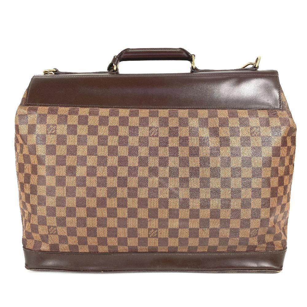 Louis Vuitton N41120 Damier West End GM Сумка ручная Сумка на плечо Коричневый Эбеновый