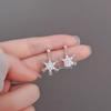 Серьги-гвоздики из стерлингового серебра 925 пробы с розовыми цирконами для прокола мочки уха и хряща - Высококачественные, Супер блестящие, Комфортный дизайн