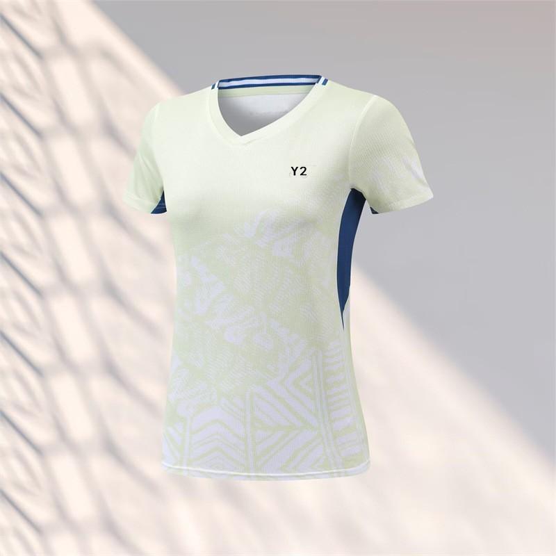 Badminton Shirts Men Women Kids Breathable Quick Dry Sports Tops Training Competition