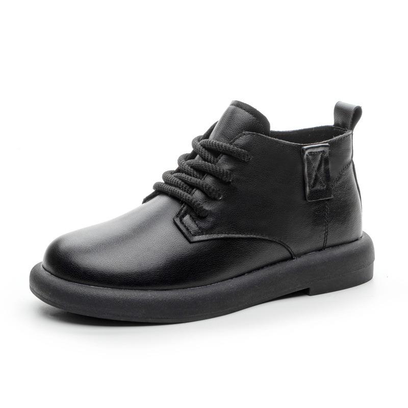 Ботинки из натуральной коровьей кожи на плоской подошве, повседневные ботинки Martin