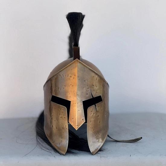 Spartan Helmet for Role Play King Leonidas Helmet 300 Movie Great Spartan Warrior Helmet