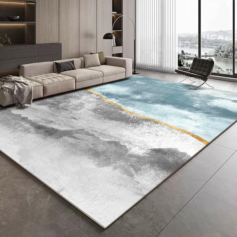 Crystal Velvet Living Room Rug