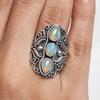 Ethiopian Opal Gemstone Ring, Boho Ring, Handmade Jewelry, Ring For Women, Designer Ring, Statement Jewelry, 925 Sterling Silver