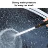 1Pcs Manual Hose Water Spray Sprinkler Garden Car Gardening Wash Tool Torch Nozzle  For Flower Grass