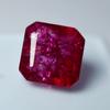 Natural 9.65 Ct CERTIFIED Loose Gemstone Eye-Catching Pink Ruby Square Cut Gem. AM-462