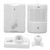 Wireless Driveway Alarm Infrared Transmitter Doorbell Receiver Motion Sensor Weatherproof for Home