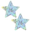 Laser Color Invisible Breast Stickers Star Nipple Petals Pad Disposable Nipple Patch  Men
