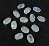 6X10MM Natural Rainbow Moonstone Briolette Cut Oval Gemstone 31Pcs Lot RML-560