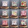 Watermelon Sofa Bedroom Pillowcase Red   Cushion Cover Decoration