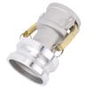 Aluminum DA Camlock Hose Fitting 2 Inch Female Thread X 3 Inch Male Thread Reducer for Oilfield Water Transfer