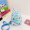 Cartoon Plush Cozy Radish Sling Backpack For Boys And Girls Breathable And Lightweight For Use Daily