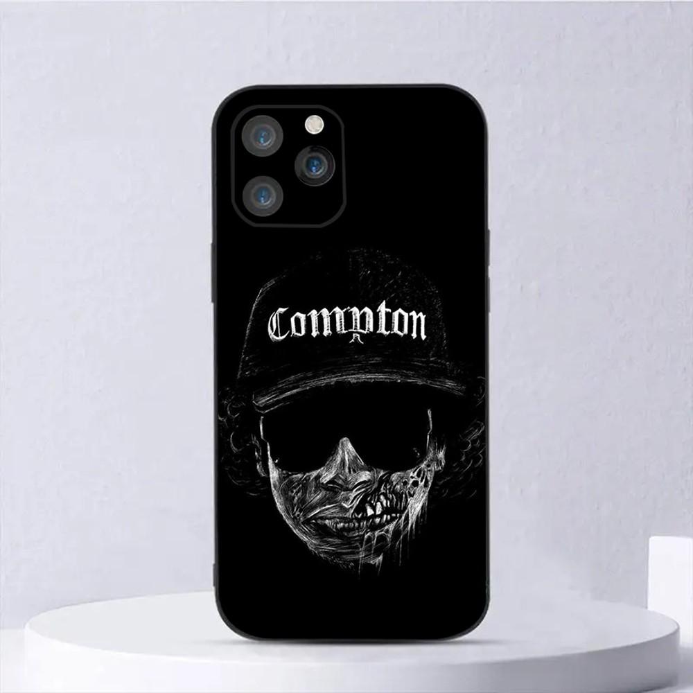Чехол для телефона рэпера E-Eazy E для iPhone 15, 14, 13, 12, 11, Pro, Max, Plus, Mini, X, XS, XR, 8, 7, 6, S, Plus, SE, Мягкий черный чехол