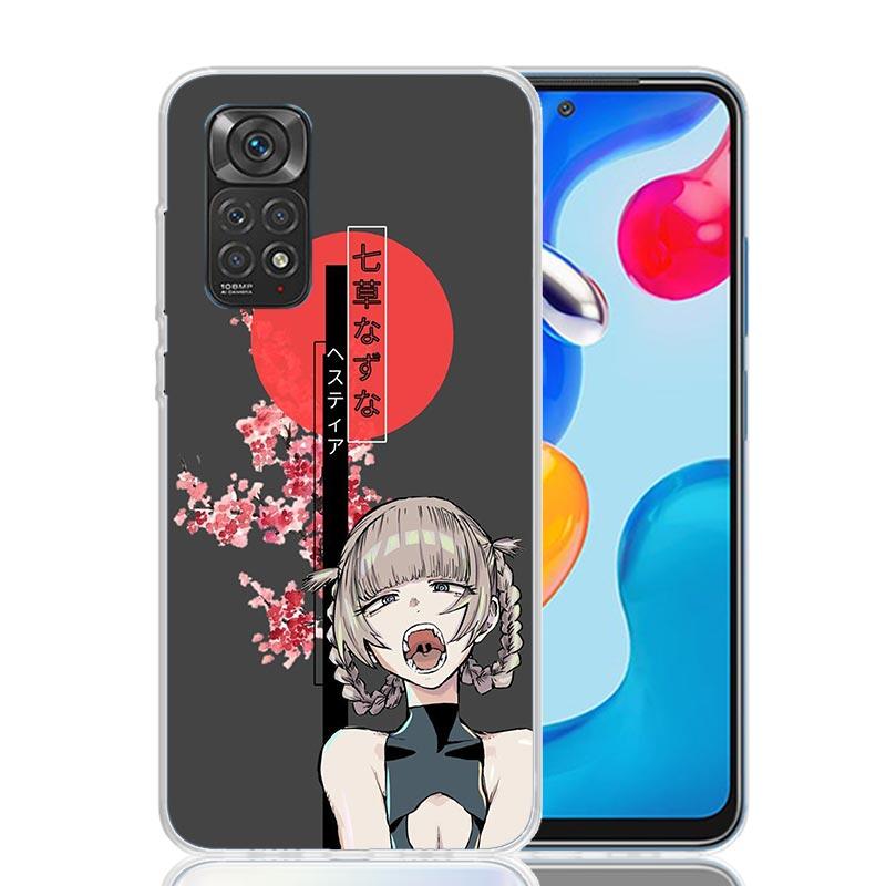Call Of The Night Nazuna Phone Case For Xiaomi Redmi Note 13 14 15 Pro Plus 12S 12 14S 11S 11E 10 10S 11 11T 5G 4G Cover Coque R