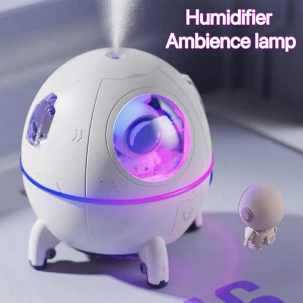 Astronaut Humidifier Ambience Lamp Creative Air Purifier Night Light Multi-function Aromatherapy Led Novelty Gift  Room