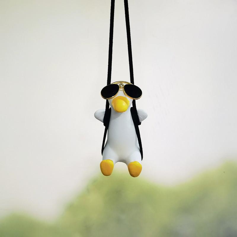 Украшение для автомобиля Swing Duck Подвеска для автомобиля Ароматерапия Духи Подвеска для зеркала заднего вида Украшения для салона автомобиля Статьи