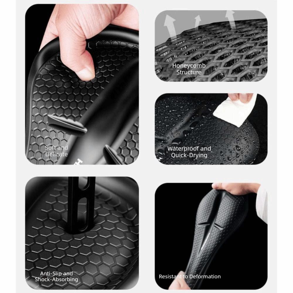 Silicone Bike Saddle Cover Shock-absorbent Bike Seat Cushion Pad Bicycle Seat Cover Cycle Part
