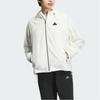 Adidas Tech Woven Outdoor Casual Sports Zip Hoodie Jacket Women Jackets Han-Jade-White JJ1127