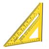 Плотницкий треугольник 7 дюймов желтый имперская метрическая системы многофункциональный стропильный угольник