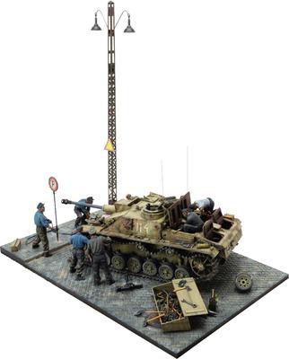 Miniart Scale Анцио 1944 III G Полевой ремонт Большой набор Пластиковый набор модели MA36072 1/35 Sturmgeschütz Ausf. (Декорации)