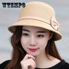 Шляпа женская весенне-осенняя модная шляпа Fedora, элегантная ретро-британская шляпа с большими полями