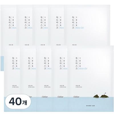 1025 Dokdo Увлажняющая гелевая маска на водной основе 30 мл, 1 упаковка, 40 штук