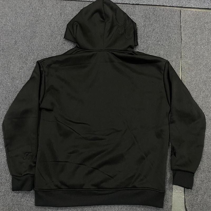 Y2K вышитая уличная хип-хоп толстовка с капюшоном и длинными рукавами коллекция осень/зима