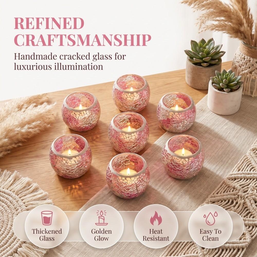 Round Bowl Shape Tea Light Holder Yellow Votive Candle Holder Handmade Candle Holder Holiday Decor