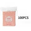 100PCS cotton pad thick edge pressing double-sided double-effect makeup remover cotton beauty cleansing tool 100 pieces bag