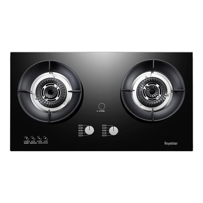 Royalstar Dual Burner Built-in Gas Cooktop CN plug (adapter included)