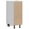 Kitchen Base Cabinet Kalmar Black Wood Based Panel