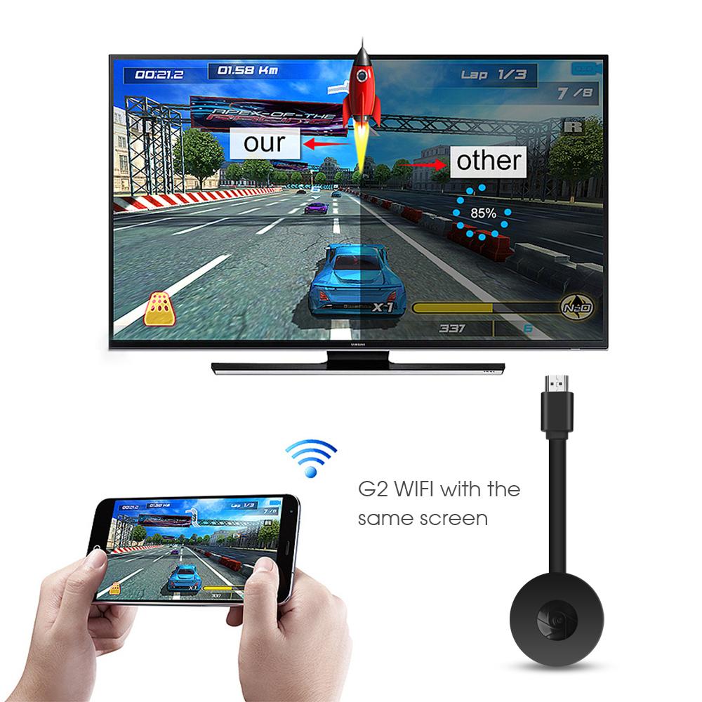 TV Stick MiraScreen G2 1080P TV Dongle Receiver Поддержка HDMI Miracast HDTV Display Dongle TV Stick