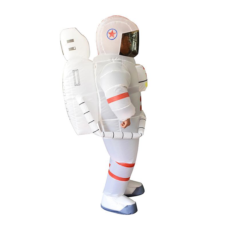 Tiktok Same Style Adult Astronaut Inflatable Suit Space Suit Cartoon Space Suit Puppet Costume Stage Performance Costume