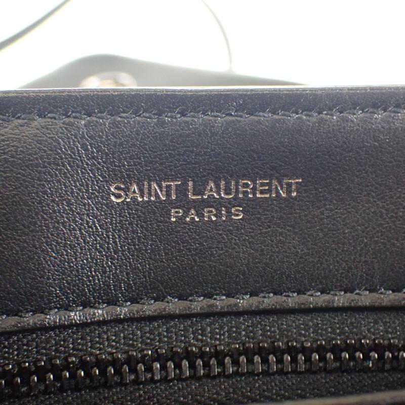 Saint Laurent 630951_DV708_1000 Сумка на плечо черная телячья кожа женская