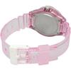 Casio LRW-200HS-4EV Аналоговые часы Прозрачно-розовые Женские Детские Импортная модель