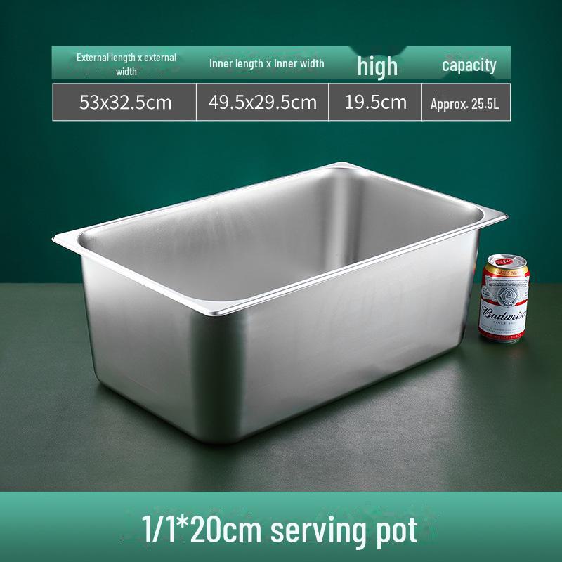 Квадратная сервировочная миска из нержавеющей стали с крышкой для фаст-фуда, молочного чая, приправ или горячих блюд