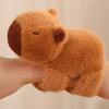 Cute Capybara Clap Circle Soft Animal Wristband Capybara Plush Bracelet| Cartoon Slap Bracelets for