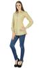 Top Cotton Shirt Long Sleeve Solid Short Kurta Women Clothing
