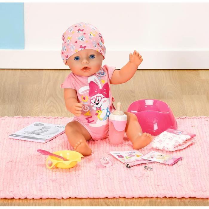 Baby born - magic girl - poupée bébé avec 10 fonctions - 43cm - dès 3 ans
