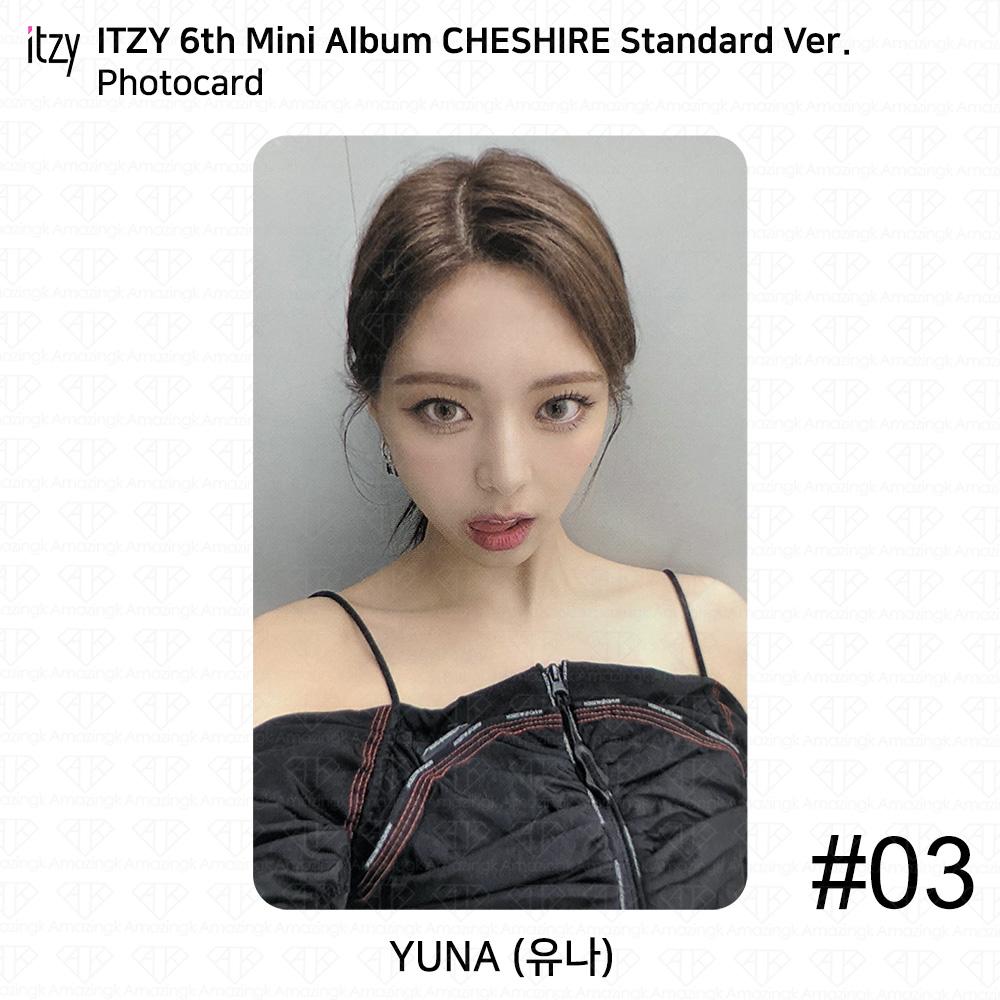 ITZY 6th Mini Album Cheshire Official Photocard Clear Card Neon 4cut Film KPOP