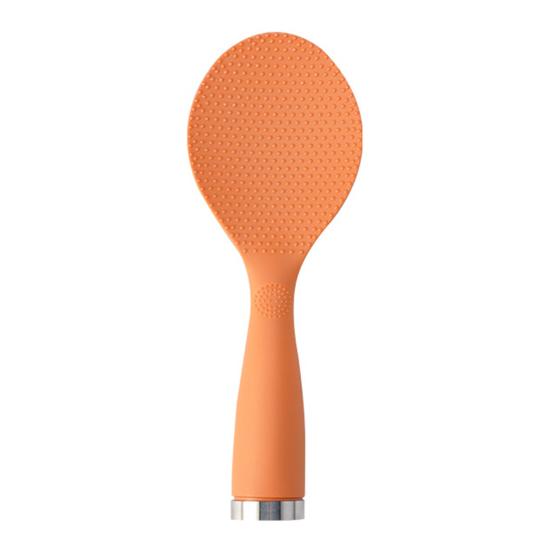 Rice Shovel Multifunctional Non-Stick Long Handle Plastic Spoon with Bump Design Tableware Food Grade Standing