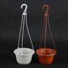 Gray/Red Plastic Flowerpot Hanging Orchid Pot Green Pot Succulent Hanging Pot Breathable Hanging Basket Flowerpot