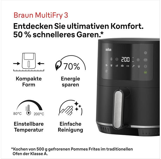 Фритюрница Braun MultiFry 3 HF 3030 (0X12500002)