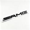 3D Metal AMG Emblem Car Rear Trunk Badge Decal Sticker Tire Valve For Mercedes Benz AMG E S C A B Class W204 W205 W203 W211 W212 CA1