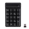 2.4G Wireless Mini Number Keyboard Portable Commercial 19‑Buttons USB Keypad for Office Laptop